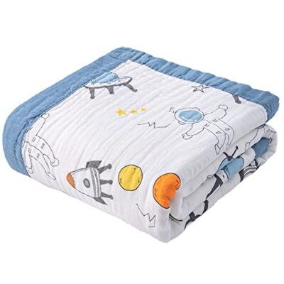 S For Boys Ultra-soft Lightweight Baby Blanket Quilt For Bab