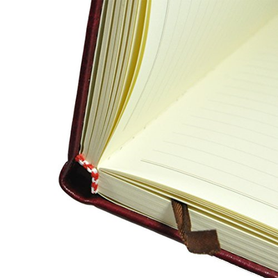 Littfun Leather Journal Diary, Notebook Burgundy