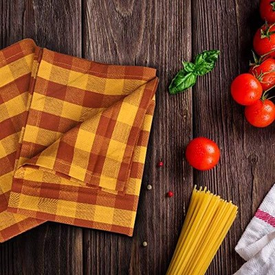 Set Of 3 Harvest Special Kitchen Towels 20&mdash;30 Inch 100% Cotton Highly Absorbent