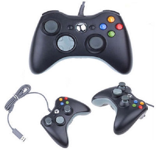 Joypad Joystick Gamepad Controller Compatibile Con Xbox 360 Nero hsb