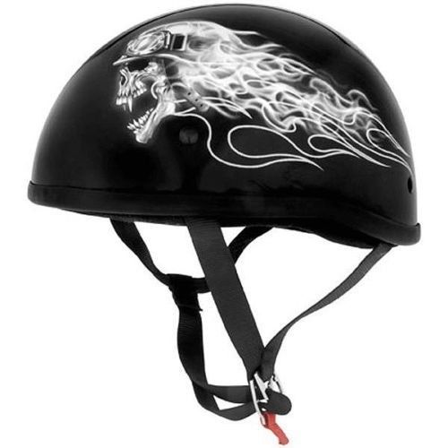 Aeon Half Helmet for Motorcycle Street Riding DOT Approved | eBay