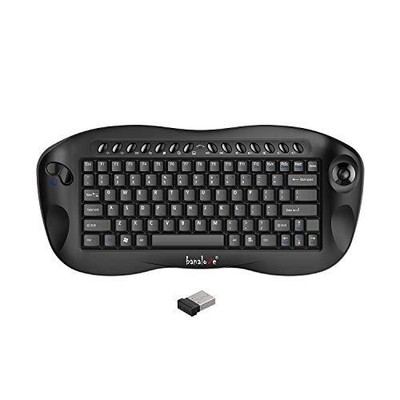 And Trackball Mouse Combo,mini Portable Key...