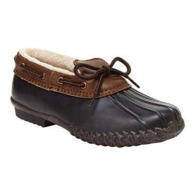 JBU by Jambu Gwen Loafers, Duck Shoe, Black Earth, Women Size 11 M  $69  NEW