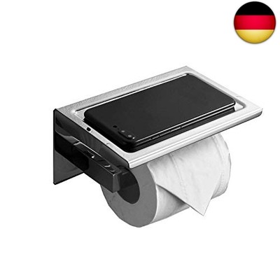 Leekayer 19 cm Edelstahl Klopapierhalter Zur Wandmontage Toilettenpapierhalter,