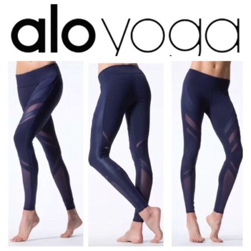 BRAND NWT!!! ALO YOGA Black Stretch Cutout Side BODY WAVE