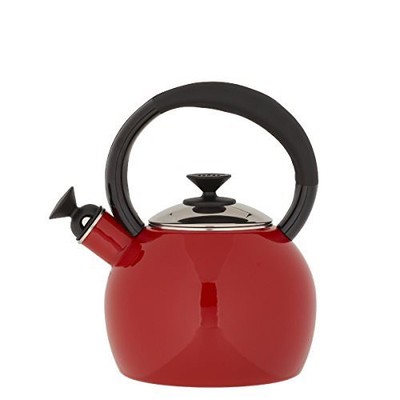 UPC 885422000650 product image for Copco 1-1/2-quart Enamel On Steel Camden Tea Kettle Red Red | upcitemdb.com