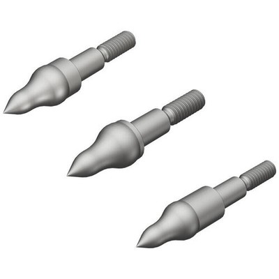 Gold Tip EZ-Pull Points - 100 Grain - .204'' Shafts or 9/32'' Threads - 12 Pack
