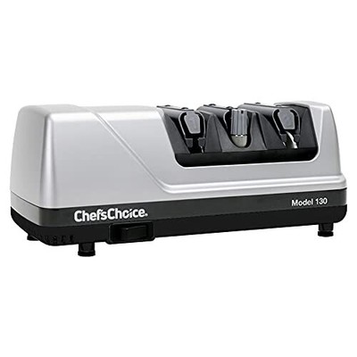 Chef'sChoice 130 Professional Electric Knife Sharpening Station for 20-Degree...