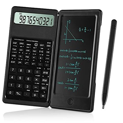 Scientific Calculator 10-Digit Large Screen with Notepad Classroom Supplies