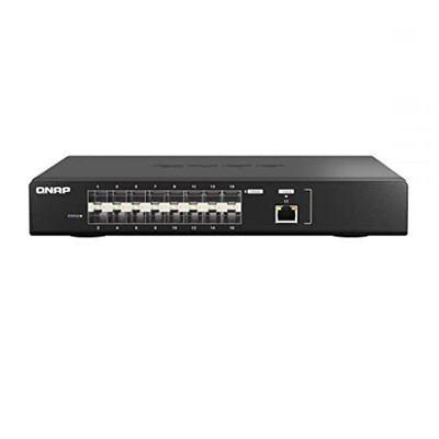 Qnap QSW-M5216-1T-US Qsw-m2116p-2t2s Poe Managenent Switch 16 Ports Of 2.5 Gbe