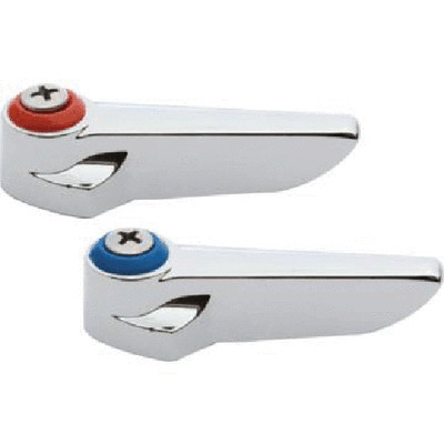 for T&S Brass Style - B-9K - Parts Kit - Lever Handles Chrome Pair