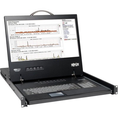 Tripp Lite by Eaton NetController 16-Port 1U Rack-Mount Console KVM Switch with