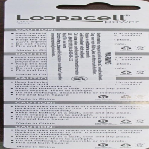 100 Pack LOOPACELL LR44 AG13 357 L1154 A76 Button-Cell 10 Count (Pack of 10)