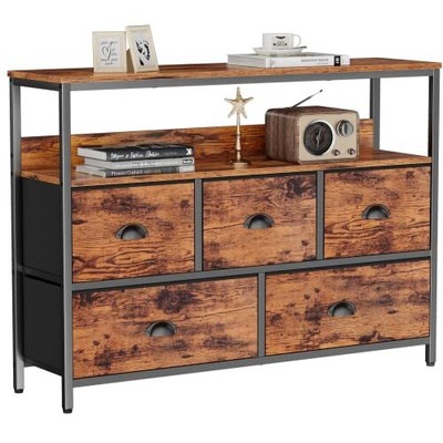 For Bedroom Tall Entertainment Center With She...