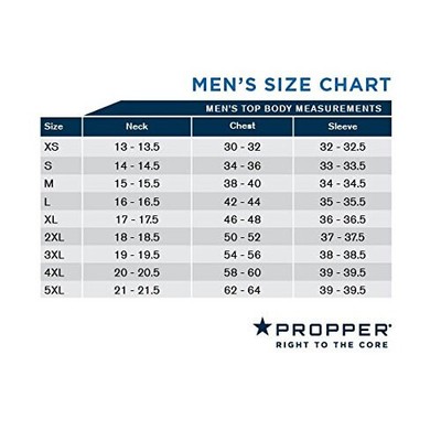 (5X-Large Regular, Red) - Propper Men's I.C.E. Long Sleeve Performance Polo