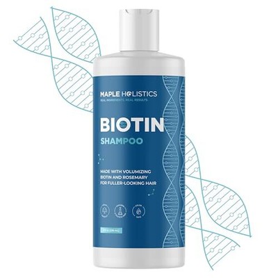 Rosemary and Biotin Shampoo for Thinning Hair - Vegan Volumizing Shampoo for ...