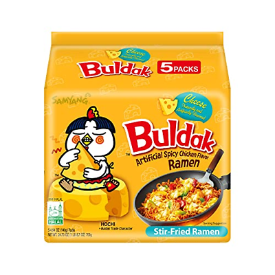 Cheese on sale spicy noodles