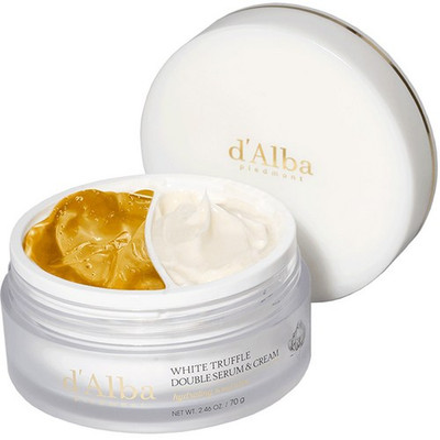 Dalba Vegan White Truffle Double Serum & Cream, 70g, 1EA
