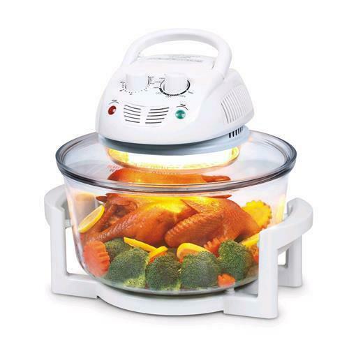 Fornetto Alogeno Turbo Forno Elettrico Ventilato 1350w Multifunzione linq