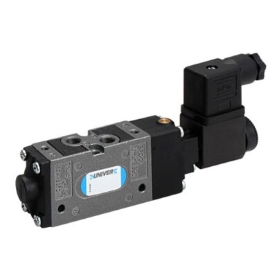 UNIVER G-7290P 5/2 Electrical Single Impulse Spool Pneumatic Solenoid Valve G1/8
