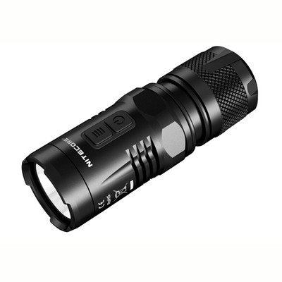 Multi-function high powered 3 watt led lumière blanche torche avec strobe et étui