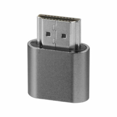 XT-XINTE VGA Virtual Display Adapter DDC EDID Dummy Ghost Display Emulator New