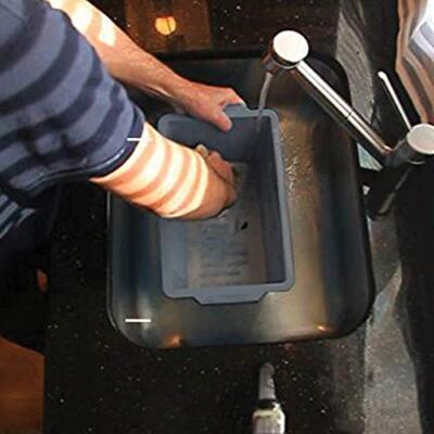 Paint Brush And Roller Cleaning Tray To Keep Your Sink Clean Paint Tray For Brus