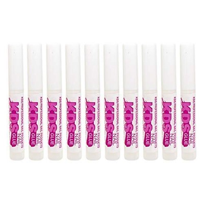 KDS Nail Glue for Professional Fake Nail Art & Design 10pcs Nail Tip Extension 
