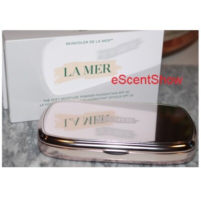 La Mer The Soft Moisture SPF30 Powder Foundation .33 oz F/S Compact SEALED NIB