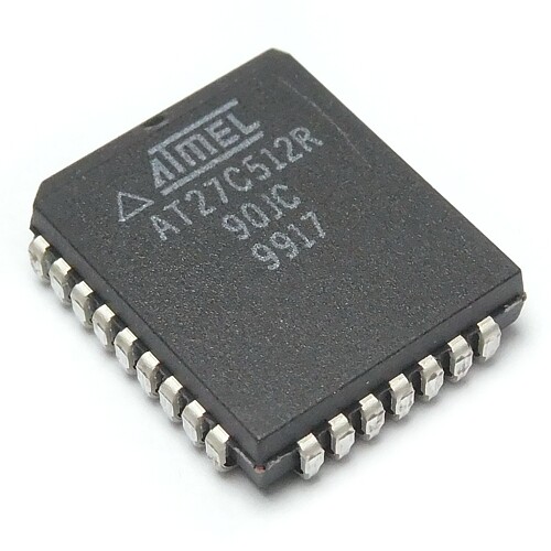 [5pcs] At27c512r-90jc 512kbit Otp Eprom Plcc32