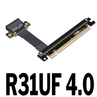 PCI Express X16 Male to X1 Slot Extension Cable Riser Board Adapter Edge
