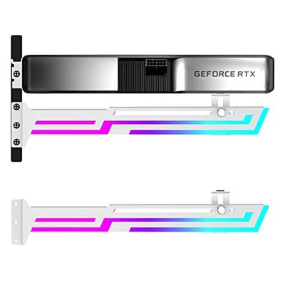 ARGB GPU Support Bracket RGB GPU Brace Support 5V 3Pin addressable GPU Holder...