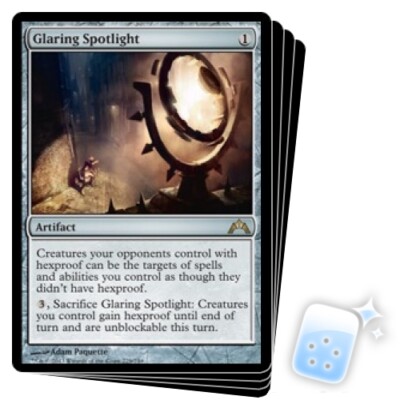 GLARING SPOTLIGHT X4 Gatecrash GTC Magic MTG MINT CARD