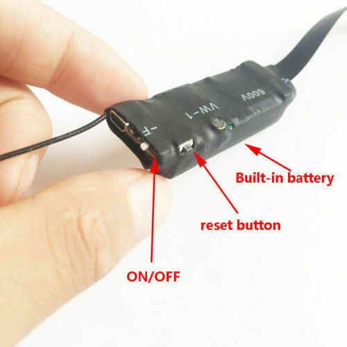 HD 1080p 4K Nanny WiFi Cam DVR wireless Mini Hidden pinhole DIY Screw camera - Image 4