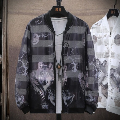 Sun Protection Clothing Jacket Men Streetwear Jacket Stand Collar Outwear Coat