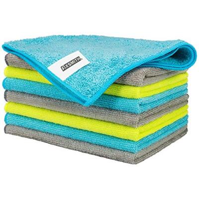 Microfiber Cleaning Cloth - Pack of 8 Size: 12 x 16 in Multi-Functional Cleaning