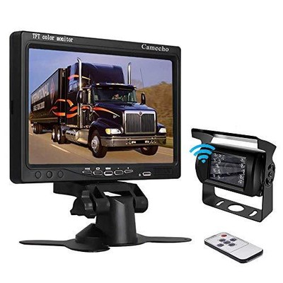 Vehicle Rear View Wireless Ir Night Vision Backup Cam...