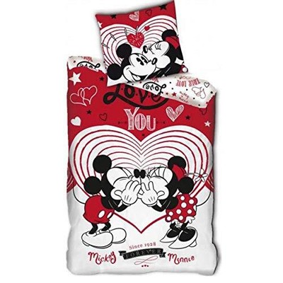 Difuzed DISNEY - Duvet Cover 140x200cm - Love You '100% microfiber'