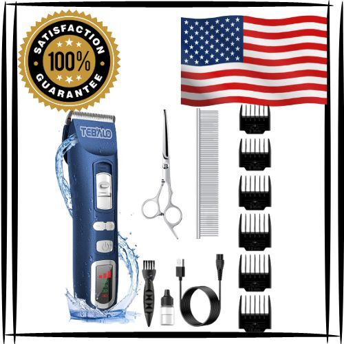 PET CLIPPERS Professional Heavy Duty Trimmer Dog Grooming Ki