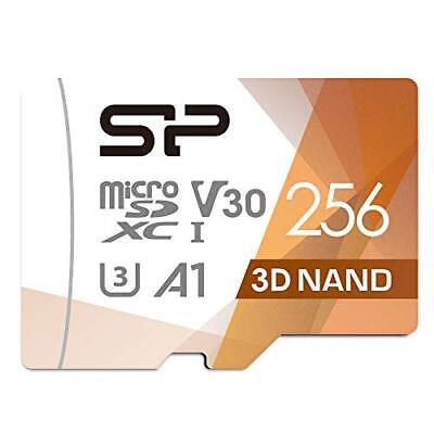 Silicon Power 256GB Micro SD Card U3 SDXC microsdxc High Speed MicroSD Memory...