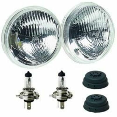 Hella 002850811 Vision Plus Round Conversion Headlight - 5.75'' Diameter Pair