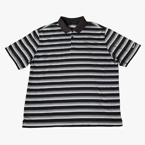 Nike Micro Logo Embroidered Sports Casual Breathable Polo