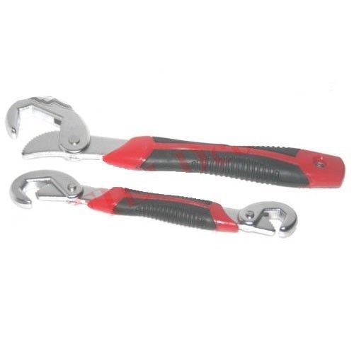 Multi - Function Adjustable Universal Wrench Tool Spanner Set of 2 Unit  