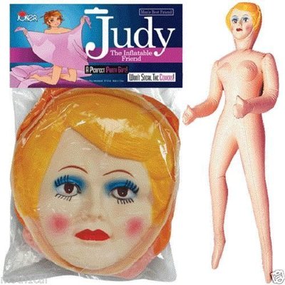 Judy Inflatable Blowup Bachelor Party Gag Joke Blow Up Doll Girl Female