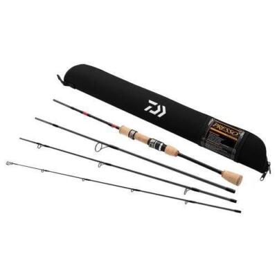 Daiwa Presso Travel Pack Rod 4pc Ultralight Trout Spinning Rod