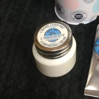 L’Occitane Gift Tin 10 Ml Shea Butter Hand Cream And 8Ml  Comfort Cream