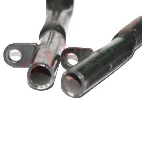 Pair Front Left Right Footrest Holder Holding Tubes Jawa CZ 250 350 353 354 