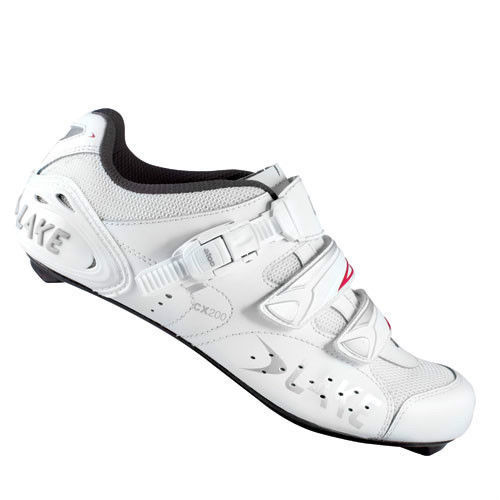 White Cycling Shoes for Men