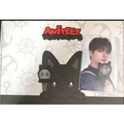 ateez aniteez wooyoung penlight cover with trading card | eBay