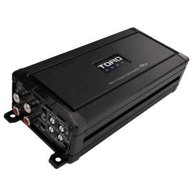 Toro Tech Audio   MRX4, 130 Watts x 4 RMS Four Channel Micro Sized Car Amplifier
